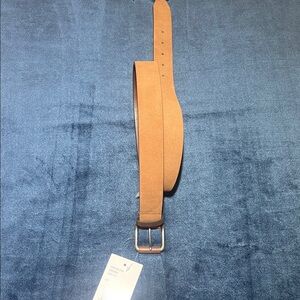 Status Brown Leather Men's Belt